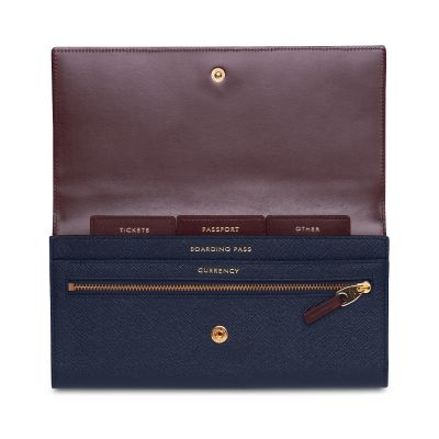 smythson panama marshall travel wallet