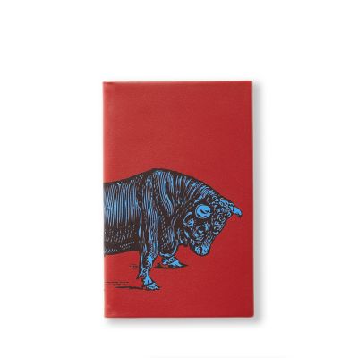 Leather Animals Panama Notebook